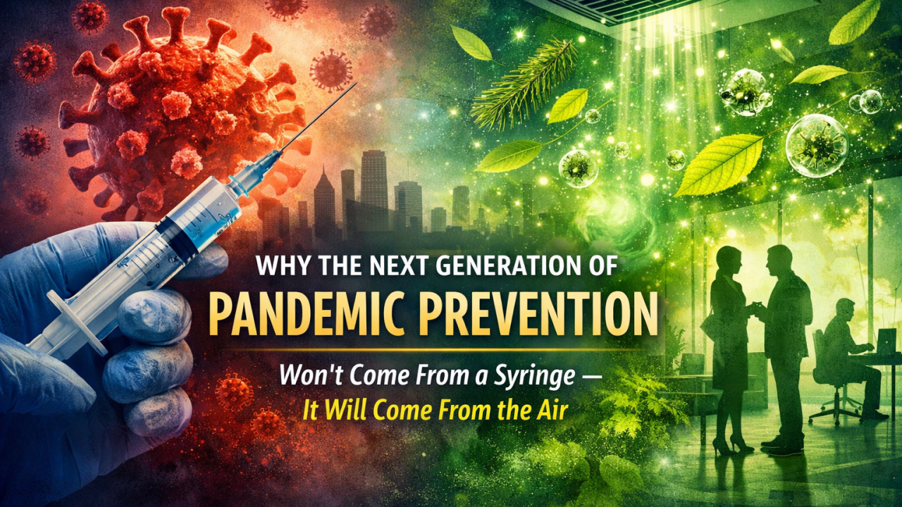 Why the Next Generation of Pandemic Prevention Won’t Come From a Syringe — It Will Come From the Air